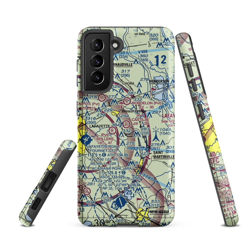 Castille Field (LA16) VFR Sectional Samsung Phone Case Samsung Galaxy S21 Ultra model shown