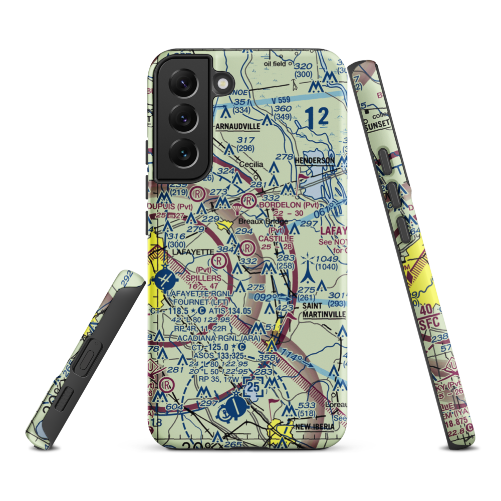 Castille Field (LA16) VFR Sectional Samsung Phone Case Samsung Galaxy S22 Plus model shown