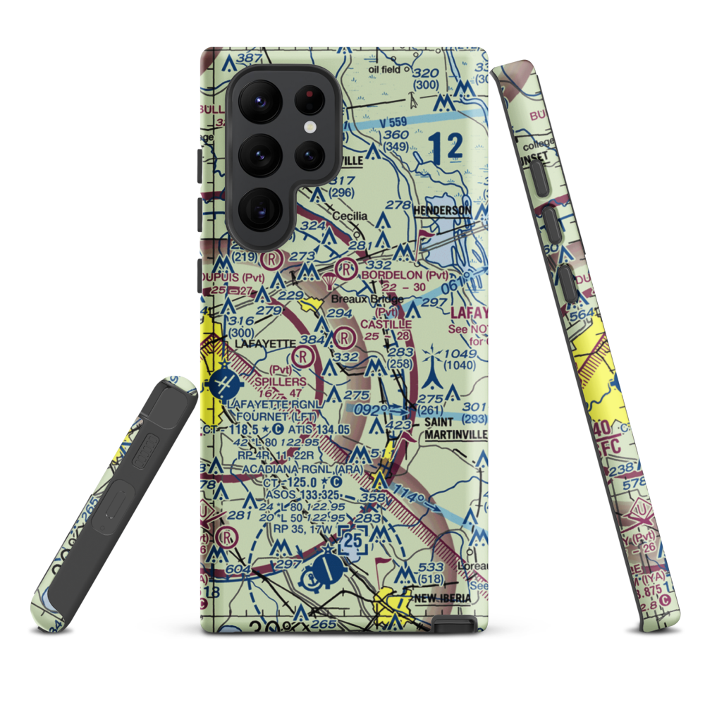 Castille Field (LA16) VFR Sectional Samsung Phone Case Samsung Galaxy S22 Ultra model shown