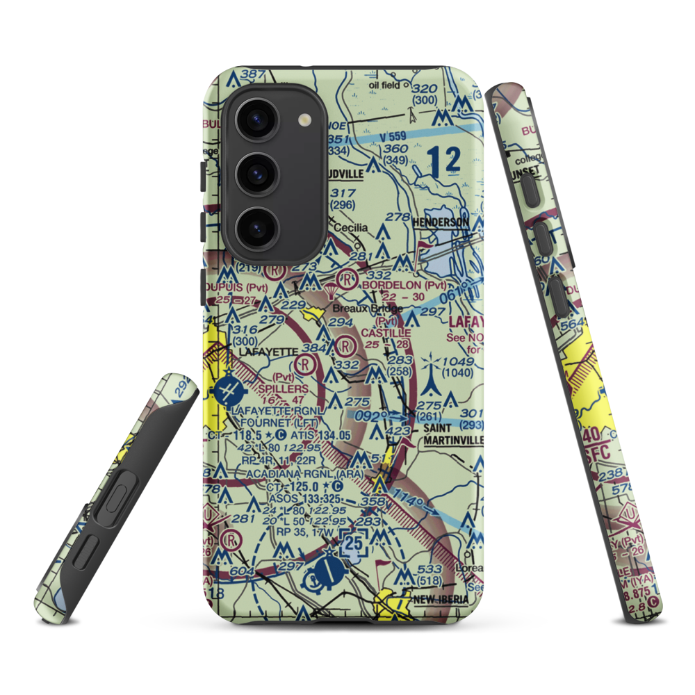 Castille Field (LA16) VFR Sectional Samsung Phone Case Samsung Galaxy S23 Plus model shown