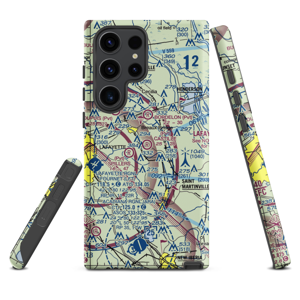 Castille Field (LA16) VFR Sectional Samsung Phone Case Samsung Galaxy S23 Ultra model shown