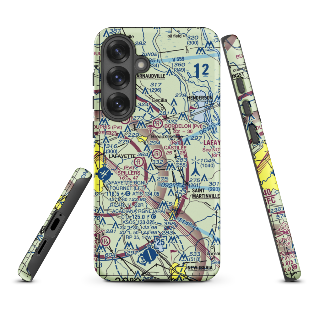 Castille Field (LA16) VFR Sectional Samsung Phone Case Samsung Galaxy S25 Plus model shown