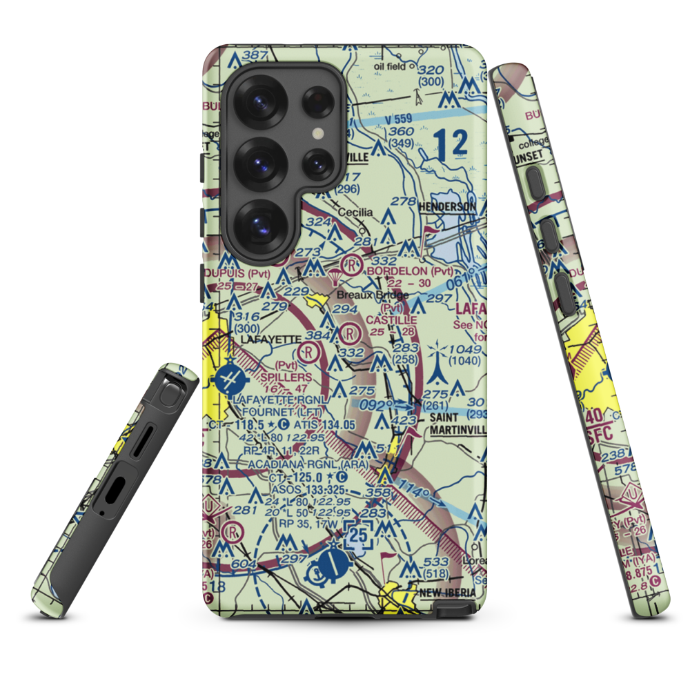 Castille Field (LA16) VFR Sectional Samsung Phone Case Samsung Galaxy S25 Ultra model shown