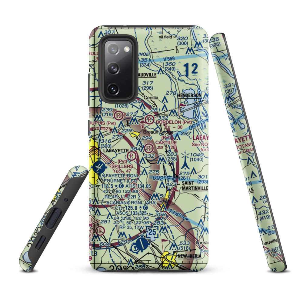 Castille Field (LA16) VFR Sectional Samsung Phone Case Samsung Galaxy S20 FE model shown