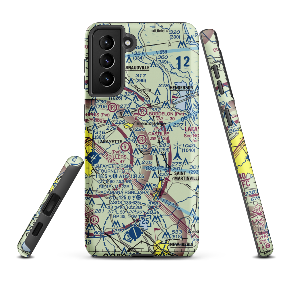 Castille Field (LA16) VFR Sectional Samsung Phone Case Samsung Galaxy S21 FE model shown