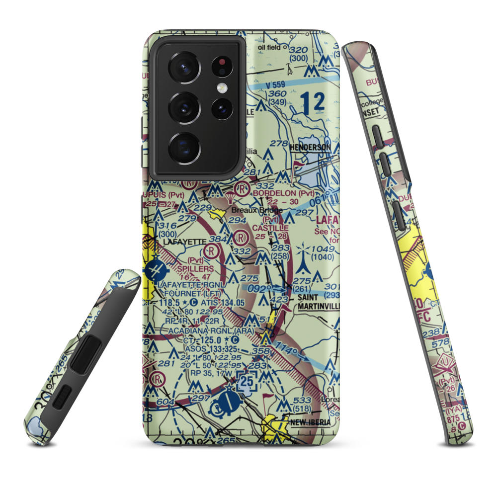 Castille Field (LA16) VFR Sectional Samsung Phone Case Samsung Galaxy S21 Ultra model shown