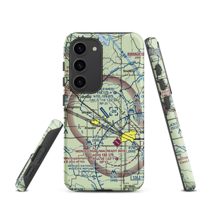 Castle Airport (MER) VFR Sectional Samsung Phone Case