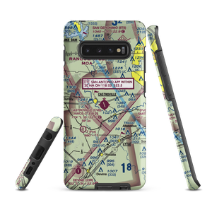 Castroville Municipal Airport (CVB) VFR Sectional Samsung Phone Case