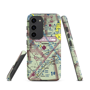 Castroville Municipal Airport (CVB) VFR Sectional Samsung Phone Case