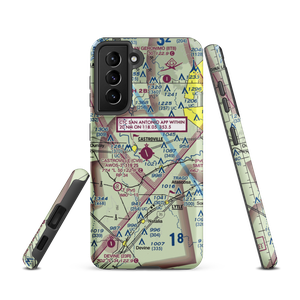 Castroville Municipal Airport (CVB) VFR Sectional Samsung Phone Case