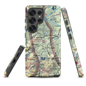 Catalano Airfield (1NK6) VFR Sectional Samsung Phone Case