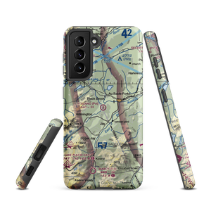 Catalano Airfield (1NK6) VFR Sectional Samsung Phone Case