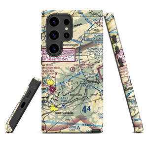 Catawba Valley Airport (VA10) VFR Sectional Samsung Phone Case