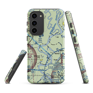 Catfish Point Airport (0MS8) VFR Sectional Samsung Phone Case