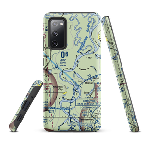 Catfish Point Airport (0MS8) VFR Sectional Samsung Phone Case