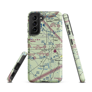 Cattle Creek Ranch Airport (50FD) VFR Sectional Samsung Phone Case