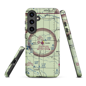 Cavalier Municipal Airport (2C8) VFR Sectional Samsung Phone Case