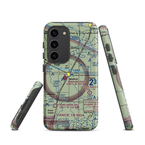 Cc & M Airport (8OK7) VFR Sectional Samsung Phone Case