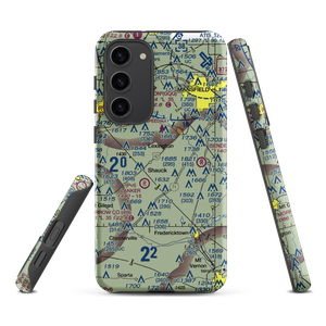 Cedar Creek Airport (2OH4) VFR Sectional Samsung Phone Case