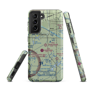 Cedar Island Airport (WI10) VFR Sectional Samsung Phone Case