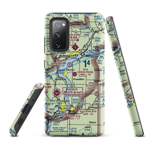 Cedar Ridge Airport (9IS0) VFR Sectional Samsung Phone Case