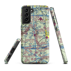 Cedar Ridge Airport (GA62) VFR Sectional Samsung Phone Case