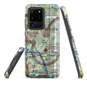 Ceder Lake Seaplane Base (WI35) VFR Sectional Samsung Phone Case