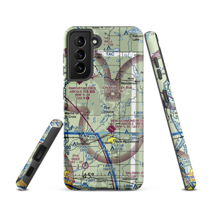 Ceder Lake Seaplane Base (WI35) VFR Sectional Samsung Phone Case