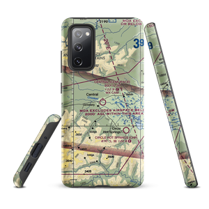 Central Airport (CEM) VFR Sectional Samsung Phone Case