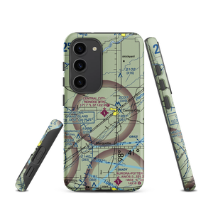 Central City Municipal - Larry Reineke Field (07K) VFR Sectional Samsung Phone Case