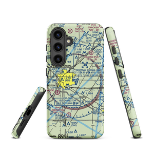 Central Illinois Regional Airport at Bloomington-Normal (BMI) VFR Sectional Samsung Phone Case