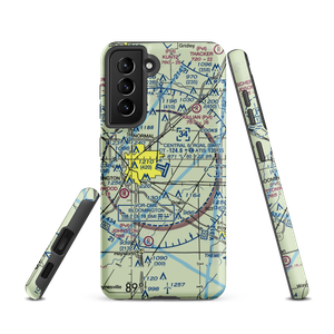 Central Illinois Regional Airport at Bloomington-Normal (BMI) VFR Sectional Samsung Phone Case