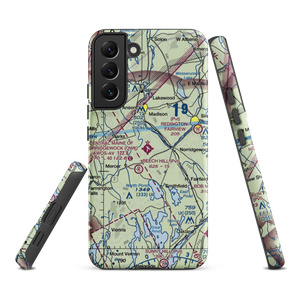 Central Maine Airport of Norridgewock (OWK) VFR Sectional Samsung Phone Case