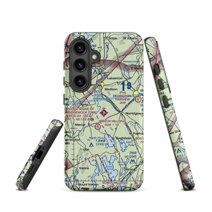 Central Maine Airport of Norridgewock (OWK) VFR Sectional Samsung Phone Case