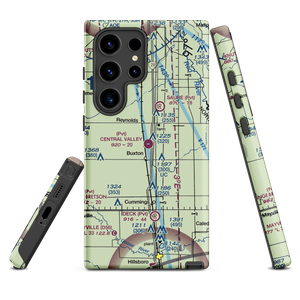 Central Valley Aviation Airport (NA81) VFR Sectional Samsung Phone Case