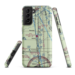 Central Valley Aviation Airport (NA81) VFR Sectional Samsung Phone Case