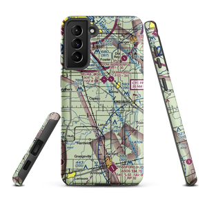 Central Valley Aviation Inc Airport (CA40) VFR Sectional Samsung Phone Case