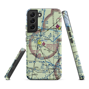 Centralia Municipal Airport (ENL) VFR Sectional Samsung Phone Case