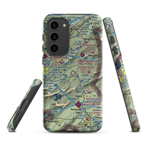 Centre Airpark (N16) VFR Sectional Samsung Phone Case