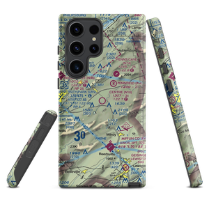 Centre Airpark (N16) VFR Sectional Samsung Phone Case