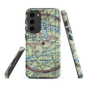 Centre-Piedmont-Cherokee County Regional Airport (PYP) VFR Sectional Samsung Phone Case