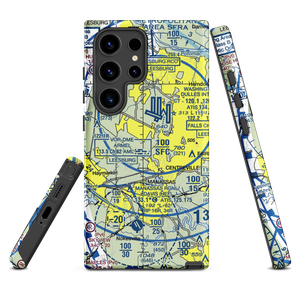 Centreville Airport (VA16) VFR Sectional Samsung Phone Case