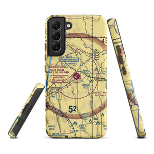 Chadron Municipal Airport (CDR) VFR Sectional Samsung Phone Case