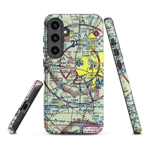 Chain-O-Lakes Airport (3IN7) VFR Sectional Samsung Phone Case