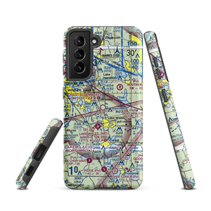 Chalet Suzanne Air Strip (X25) VFR Sectional Samsung Phone Case