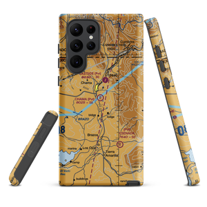 Chama Land & Cattle Co. Airport (NM16) VFR Sectional Samsung Phone Case