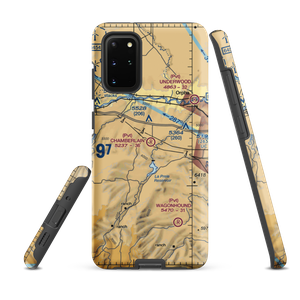 Chamberlain Brothers Ranch Airport (WY66) VFR Sectional Samsung Phone Case
