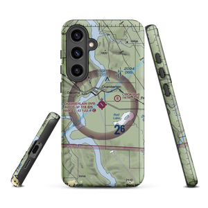 Chamberlain Municipal Airport (9V9) VFR Sectional Samsung Phone Case