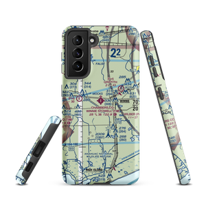 Chambers County Winnie Stowell Airport (T90) VFR Sectional Samsung Phone Case