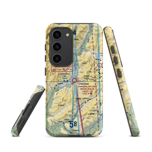 Chandalar Lake Airport (WCR) VFR Sectional Samsung Phone Case